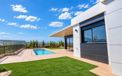 Modern Detached Villa in Polop with views and private
pool